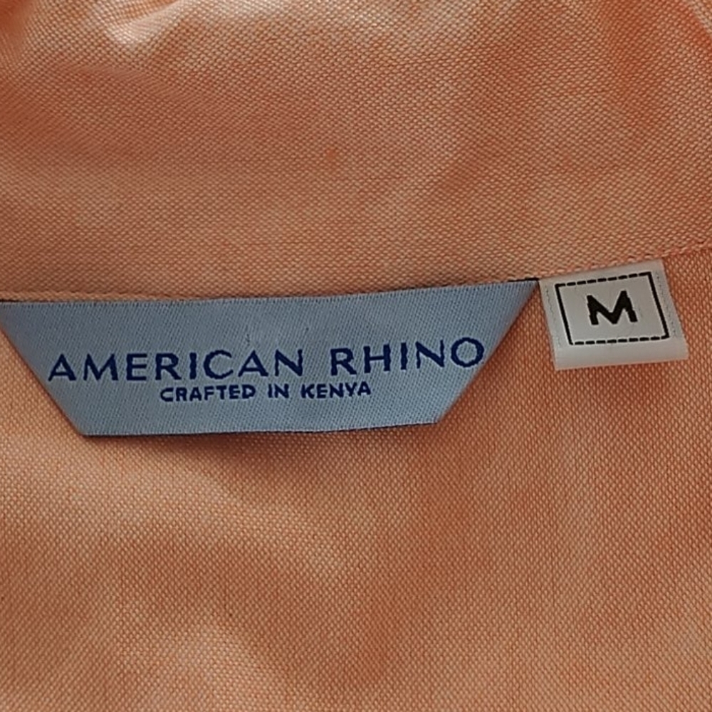American Rhino Kikoy Cotton Wrap Dress Sz M - Picture 8 of 12